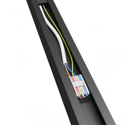 Brilagi - LED повърхностно монтирано таванно осветително тяло FULLDAY LED/30/40/50W/230V 2700/4000/6000K 150 cm UGR19 черно