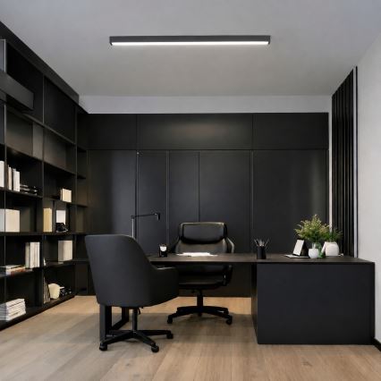 Brilagi - LED таванно накладно/висящо осветително тяло SYNODICO LED/30W/230V 4000K антрацит