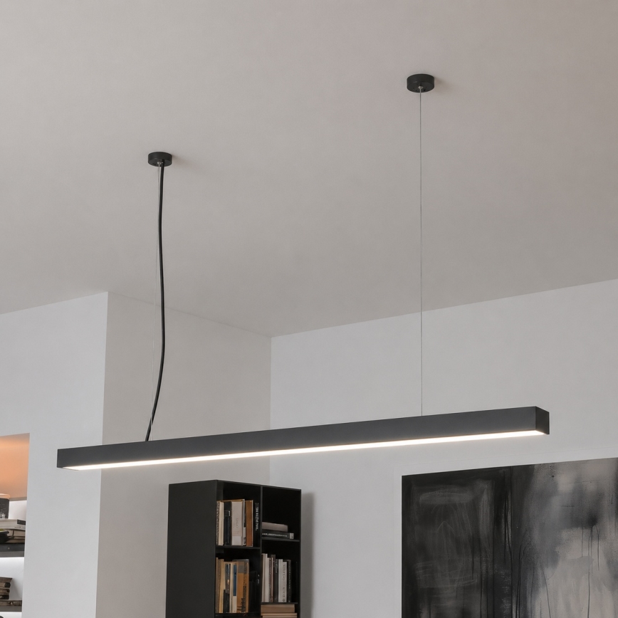Brilagi - LED таванно накладно/висящо осветително тяло SYNODICO LED/30W/230V 4000K антрацит