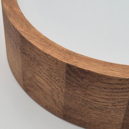 Brilagi - LED таванно осветително тяло CARVALHO 1xE27/60W/230V дъб череша пр. 27 см