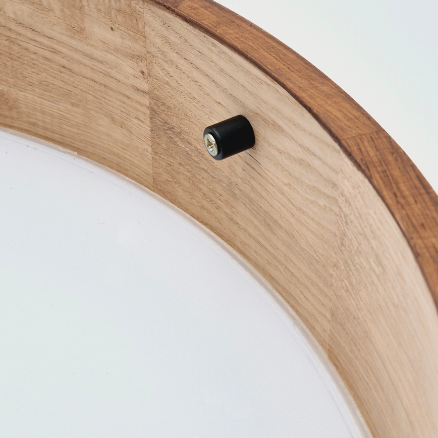 Brilagi - LED таванно осветително тяло CARVALHO 3xE27/60W/230V дъб череша Ø 47 см