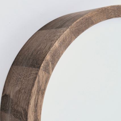 Brilagi - LED таванно осветително тяло CARVALHO SLIM 1xE27/60W/230V дъб орех, Ø 27 см