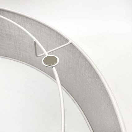 BRILAGI - LED таванно осветително тяло BELLADONNA 3xE27/15W/230V Ø 50 см бяло/дъб орех