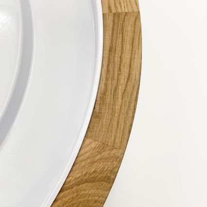 Brilagi - LED таванно осветително тяло BELLADONNA LED/36W/230V Ø 40 см кремав/дъб