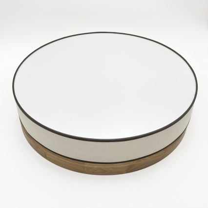 Brilagi - LED таванно осветително тяло BELLADONNA LED/36W/230V Ø 50 см крем/дъб