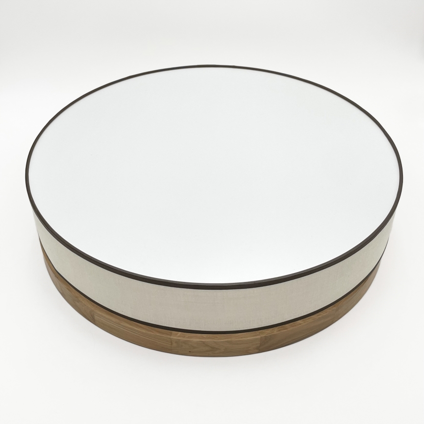 Brilagi - LED таванно осветително тяло BELLADONNA LED/36W/230V Ø 50 см крем/дъб