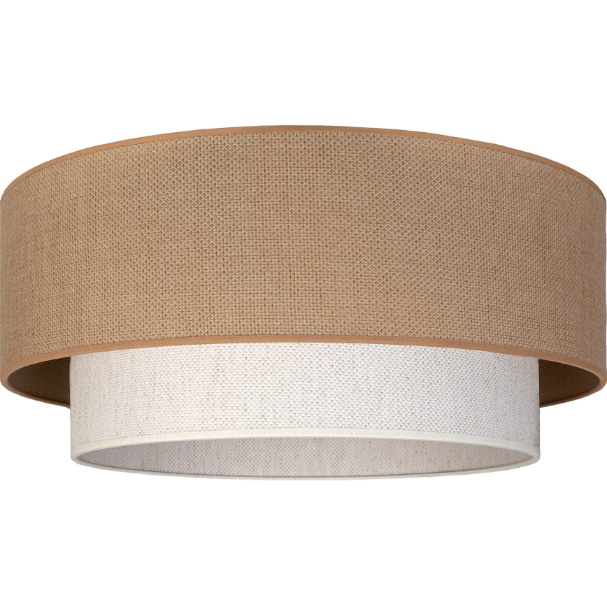 Brilagi - LED таванно осветително тяло BOHO ECO 1xE27/10W/230V Ø 40 см бежово/кремаво