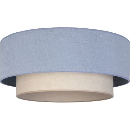 Brilagi - LED таванно осветително тяло BOHO ECO 1xE27/10W/230V Ø 40 см синьо/кремаво