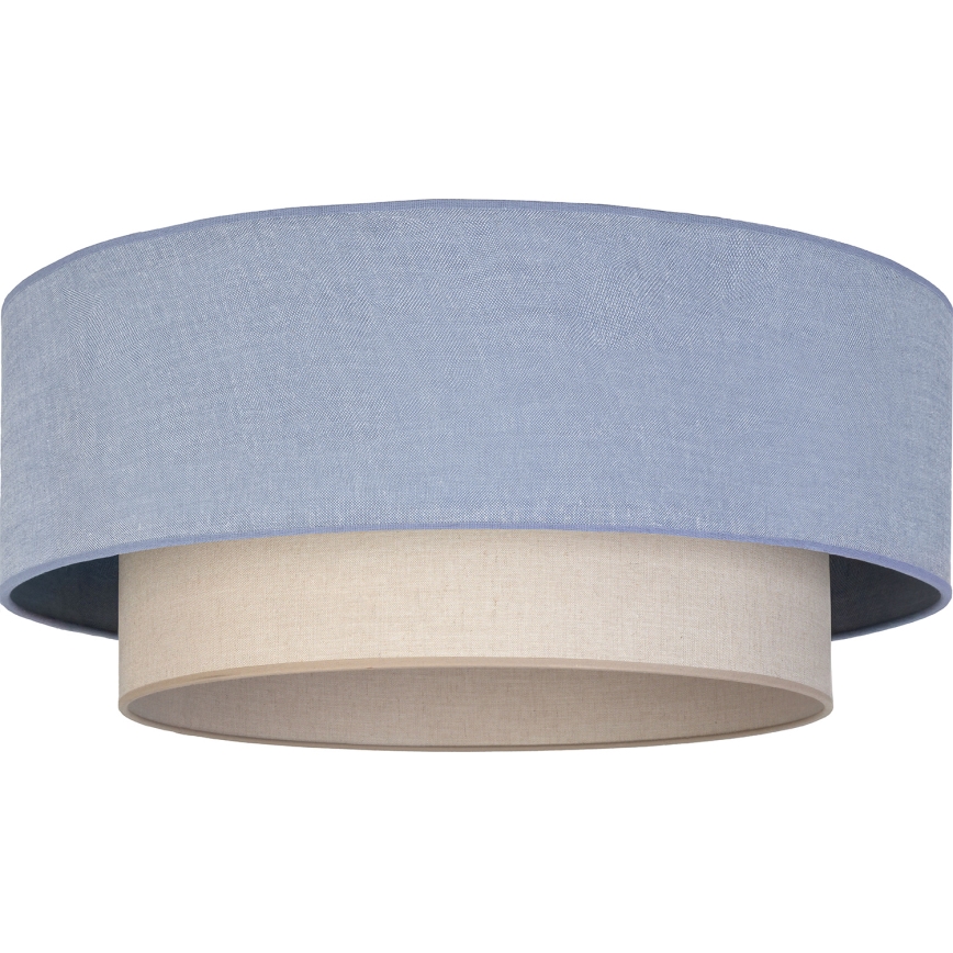 Brilagi - LED таванно осветително тяло BOHO ECO 1xE27/10W/230V Ø 40 см синьо/кремаво