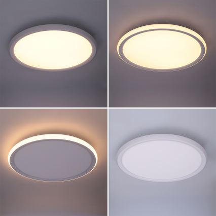 Brilagi - LED таванно осветително тяло CARLOS LED/24W/230V, Ø 40 см, бяло