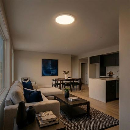Brilagi - LED таванно осветително тяло CARLOS LED/24W/230V, Ø 40 см, бяло