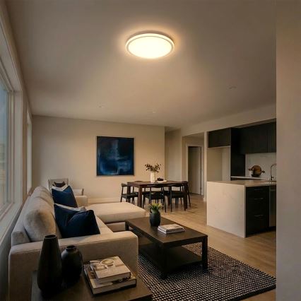 Brilagi - LED таванно осветително тяло CARLOS LED/24W/230V, Ø 40 см, бяло