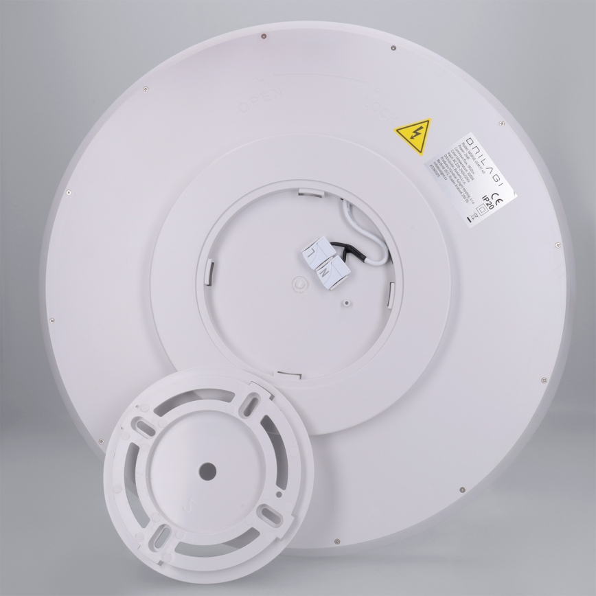Brilagi - LED таванно осветително тяло CARLOS LED/24W/230V, Ø 40 см, бяло