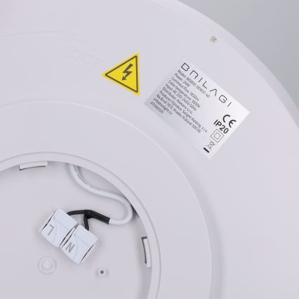 Brilagi - LED таванно осветително тяло CARLOS LED/24W/230V, Ø 40 см, бяло