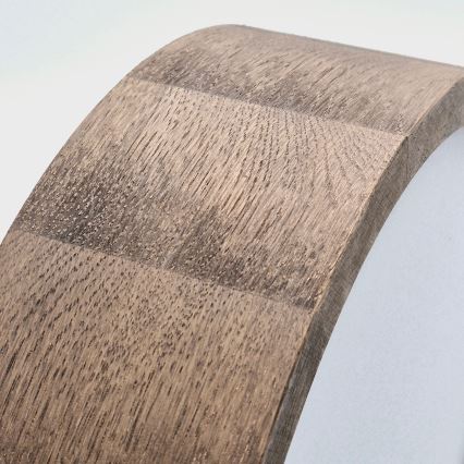 Brilagi - LED таванно осветително тяло CARVALHO 2xE27/15W/230V дъб/орех Ø 37 см