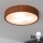 Brilagi - LED таванно осветително тяло CARVALHO 3xE27/15W/230V дъб/череша Ø 47 cm