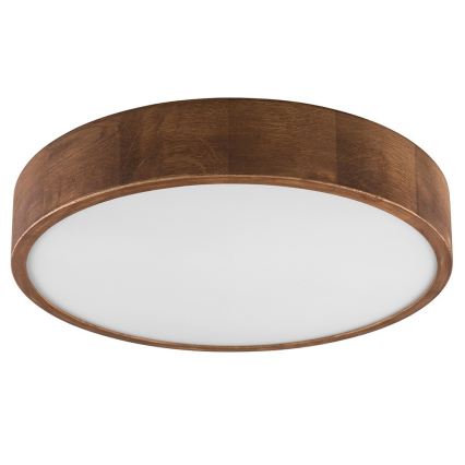 Brilagi - LED таванно осветително тяло CARVALHO 3xE27/15W/230V дъб/череша Ø 47 cm