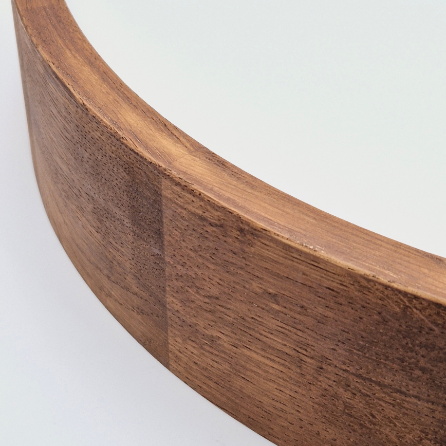 Brilagi - LED таванно осветително тяло CARVALHO 3xE27/15W/230V дъб/череша Ø 47 cm