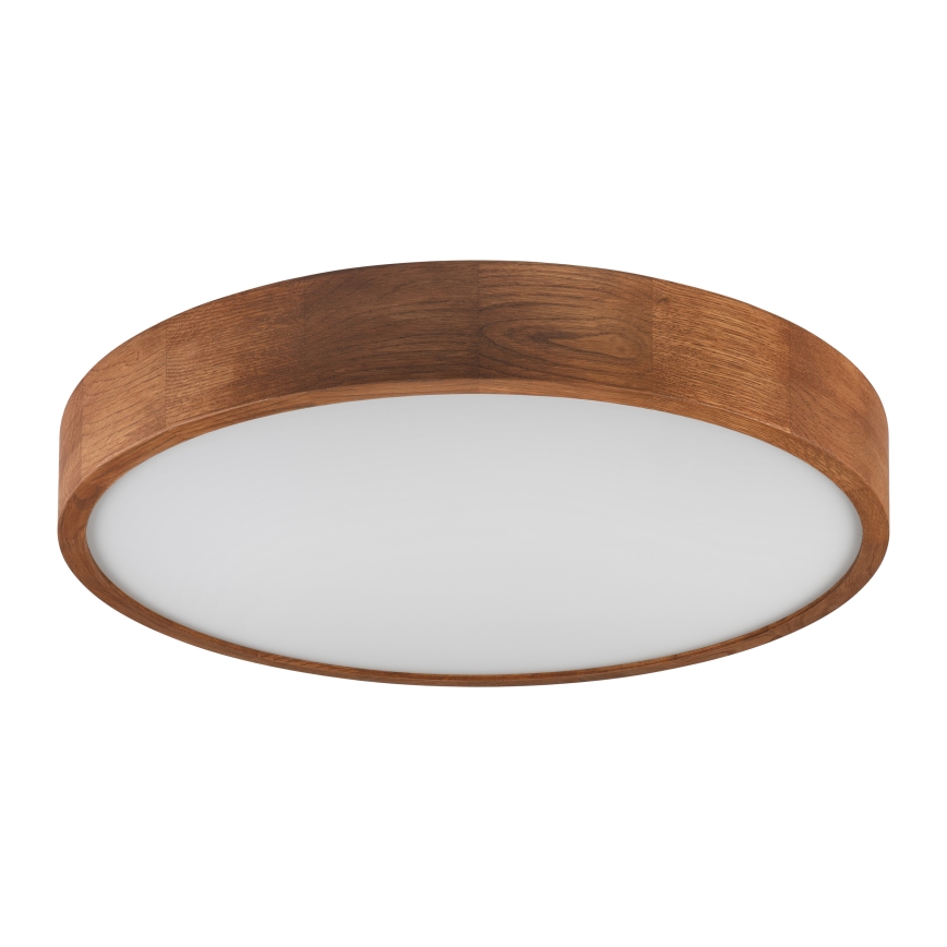 Brilagi - LED таванно осветително тяло CARVALHO 4xE27/60W/230V, дъб/череша, Ø 57,5 см