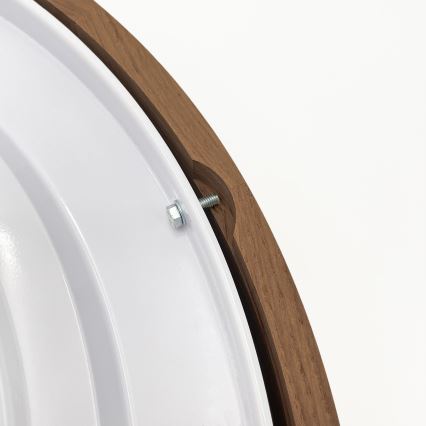 Brilagi - LED таванно осветително тяло CARVALHO 4xE27/60W/230V, дъб/череша, Ø 57,5 см