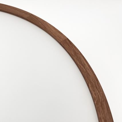 Brilagi - LED таванно осветително тяло CARVALHO 4xE27/60W/230V, дъб/череша, Ø 57,5 см