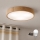 Brilagi - LED таванно осветително тяло CARVALHO 4xE27/60W/230V дъб, диаметър 57,5 см