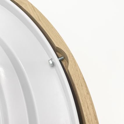 Brilagi - LED таванно осветително тяло CARVALHO 4xE27/60W/230V дъб диаметър 57,5 см