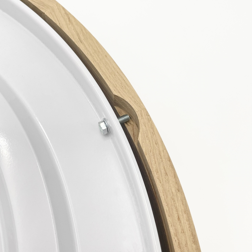 Brilagi - LED таванно осветително тяло CARVALHO 4xE27/60W/230V дъб диаметър 57,5 см