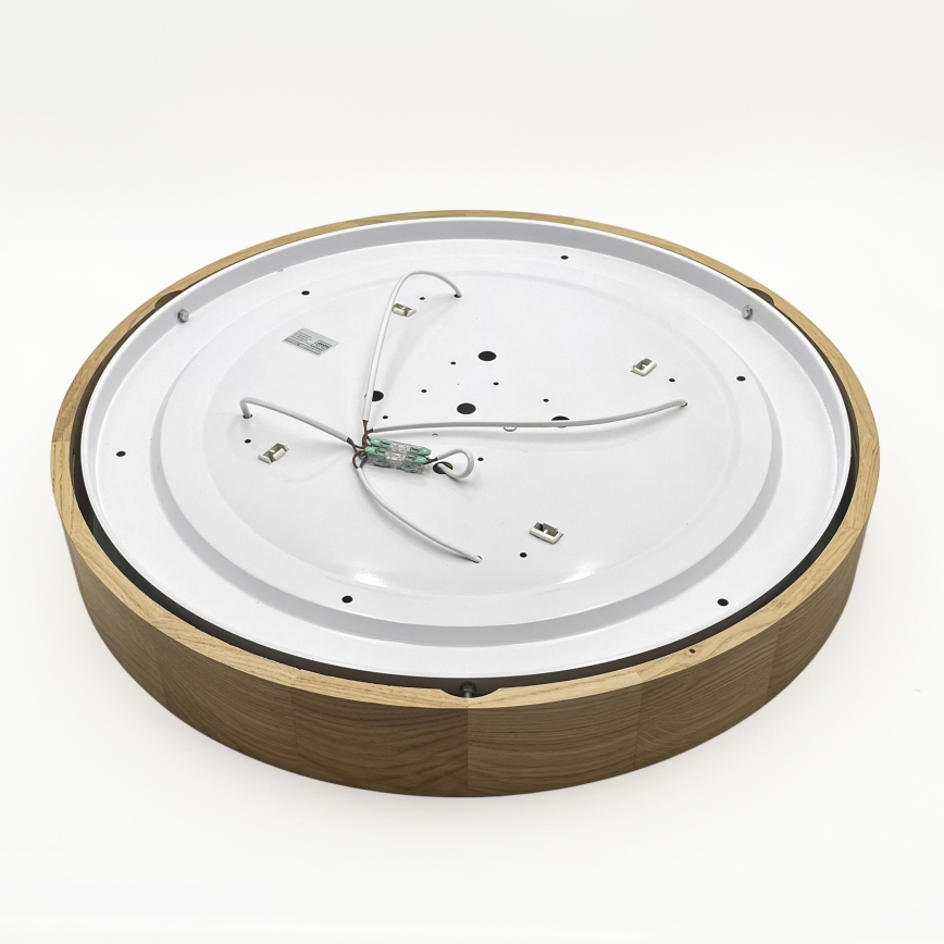 Brilagi - LED таванно осветително тяло CARVALHO 4xE27/60W/230V дъб диаметър 57,5 см
