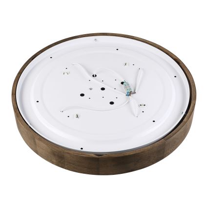 Brilagi - LED таванно осветително тяло CARVALHO 4xE27/60W/230V дъб/орех диаметър 57,5 cm