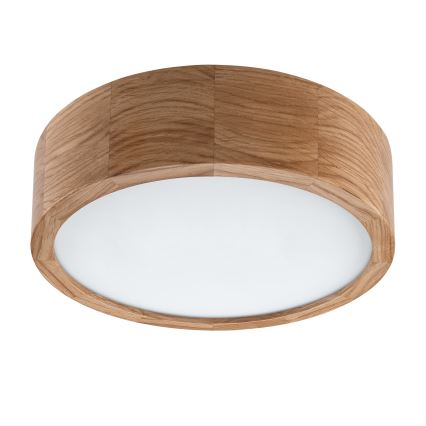 Brilagi - LED таванно осветително тяло CARVALHO LED/20W/230V дъб пр. 27,5 см