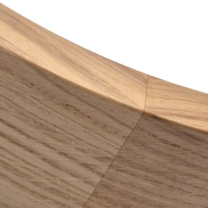 Brilagi - LED таванно осветително тяло CARVALHO LED/36W/230V, цвят дъб, диаметър 37,5 cm