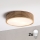 Brilagi - LED таванно осветително тяло CARVALHO MODERN 2xE27/60W/230V Ø 37,5 см дъб