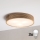 Brilagi - LED таванно осветително тяло CARVALHO MODERN 3xE27/60W/230V диаметър 47,5 см дъб