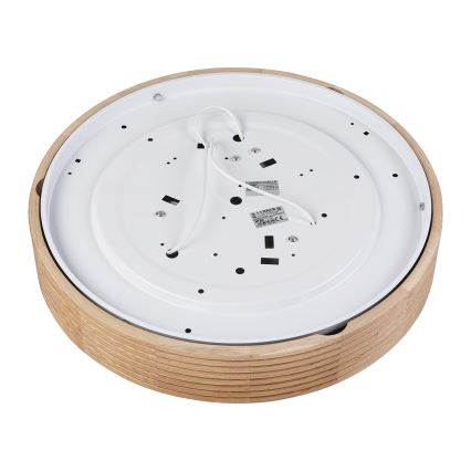 Brilagi - LED таванно осветително тяло CARVALHO MODERN 3xE27/60W/230V диаметър 47,5 см дъб