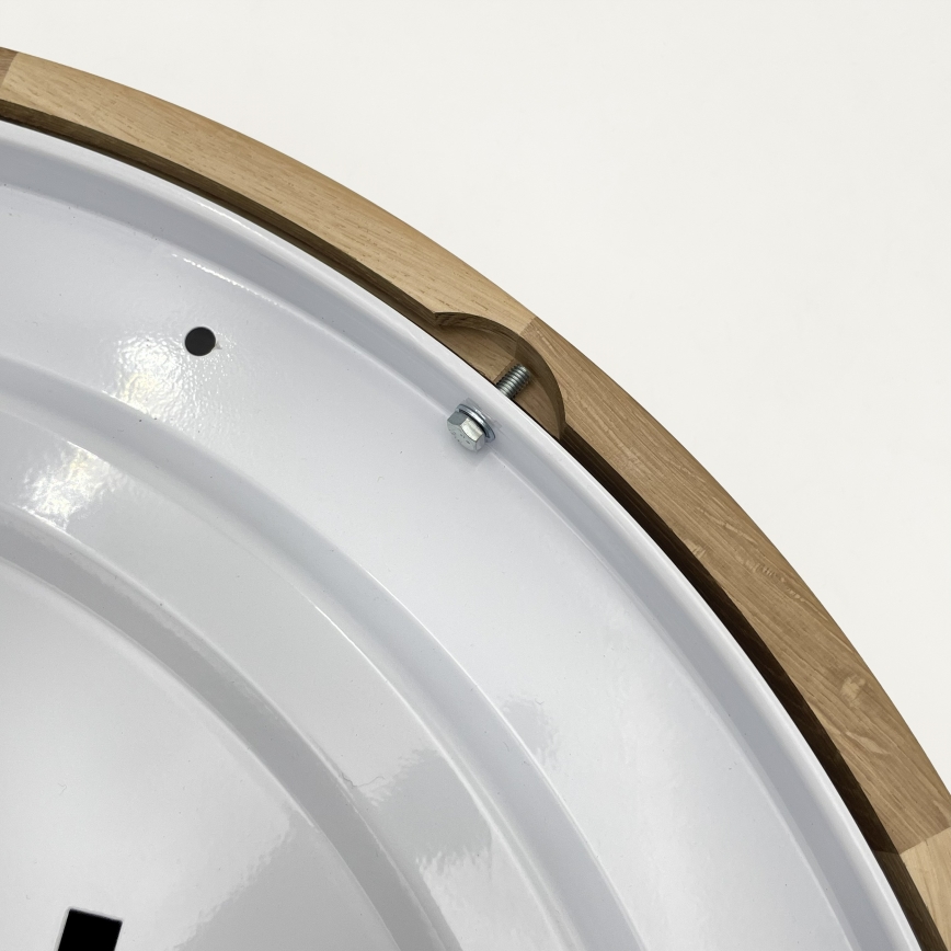 Brilagi - LED таванно осветително тяло CARVALHO MODERN 3xE27/60W/230V диаметър 47,5 см дъб