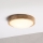 Brilagi - LED таванно осветително тяло CARVALHO MODERN SLIM 1xE27/60W/230V Ø 27,5 см дъб