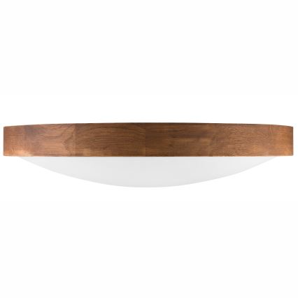 Brilagi - LED таванно осветително тяло CARVALHO SLIM 3xE27/45W/230V дъб череша Ø 47 см