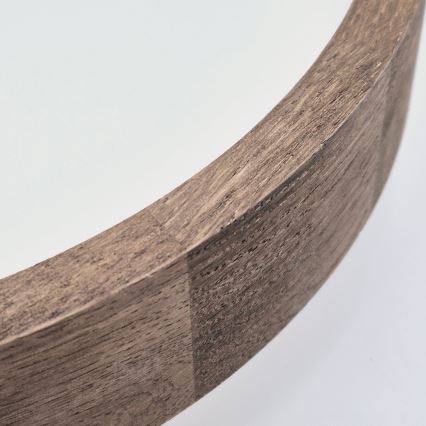 Brilagi - LED таванно осветително тяло CARVALHO SLIM 3xE27/60W/230V дъб орех, Ø 47 см