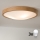 Brilagi - LED таванно осветително тяло CARVALHO SLIM 3xE27/60W/230V дъб пр. 47 см