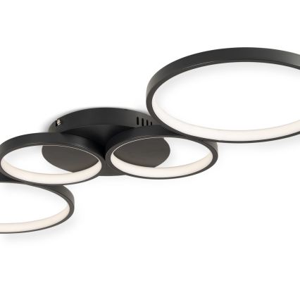 BRILAGI - LED таванно осветително тяло ECHO LED/40W/230V 4000K 32x90 cm черно