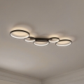 BRILAGI - LED таванно осветително тяло ECHO LED/60W/230V 4000K 45x110 см черно