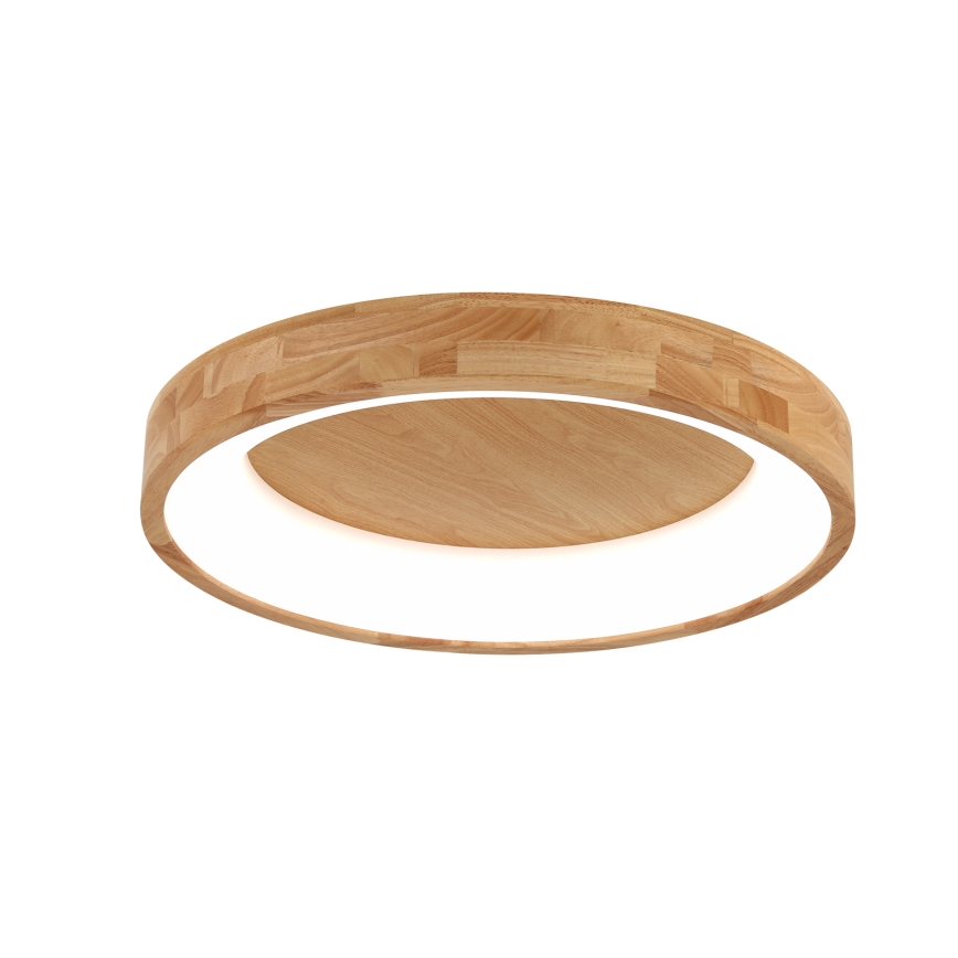 Brilagi - LED таванно осветително тяло FALCON WOOD LED/40W/230V 3000/4000/6000K диаметър 60 см, дървено