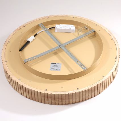 Brilagi - LED таванно осветително тяло FALCON WOOD MODERN LED/40W/230V 3000/4000/6000K Ø 60 см дърво