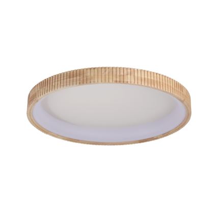 Brilagi - LED плафон FALCON WOOD MODERN LED/60W/230V 3000/4000/6000K Ø 80 см, дървен