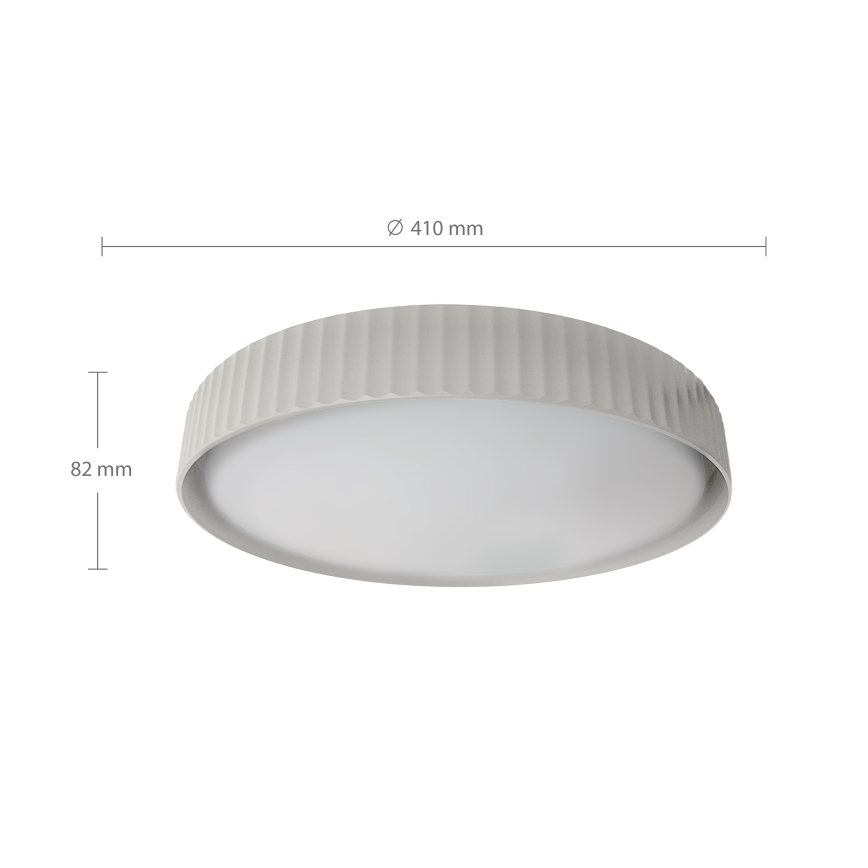 Brilagi - LED таванно осветително тяло LUCIA LED/24W/230V, диам. 31 см, бяло