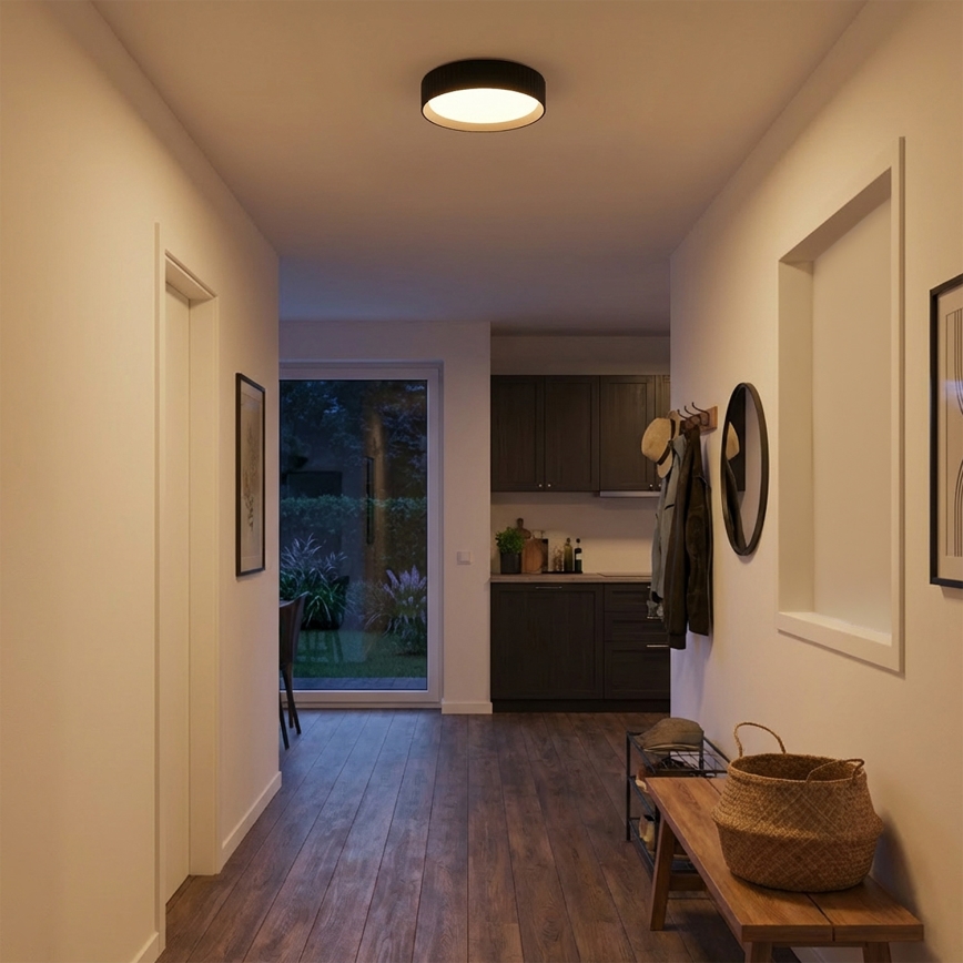 Brilagi - LED таванно осветително тяло LUCIA LED/24W/230V диаметър 31 см черно