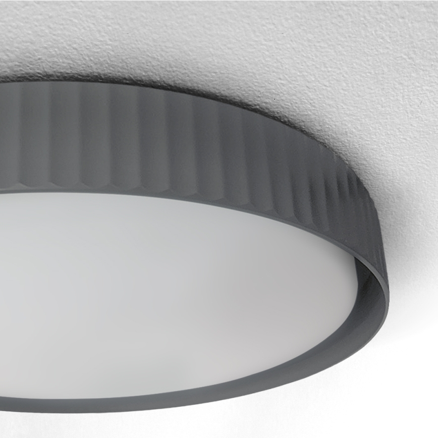 Brilagi - LED таванно осветително тяло LUCIA LED/24W/230V Ø 31 см сиво