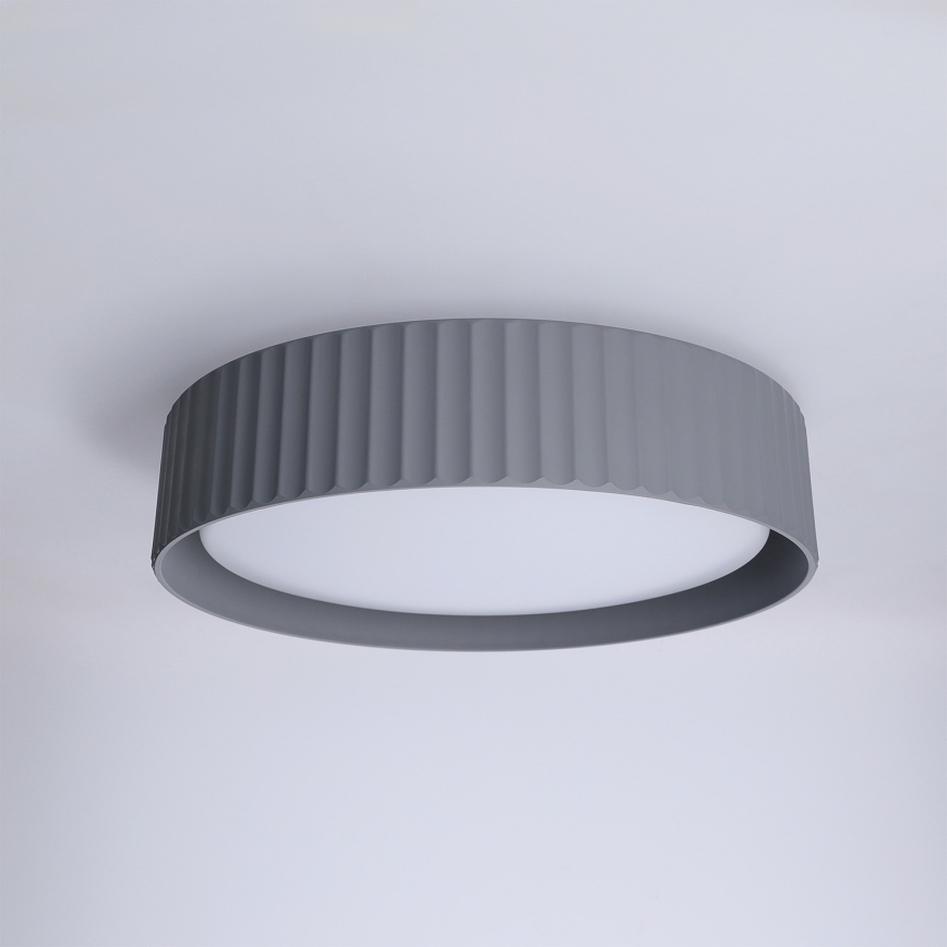 Brilagi - LED таванно осветително тяло LUCIA LED/24W/230V Ø 31 см сиво