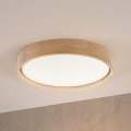 Brilagi - LED таванно осветително тяло MANAROLA PLAIN LED/24W/230V 3000K Ø 41 cm дъб